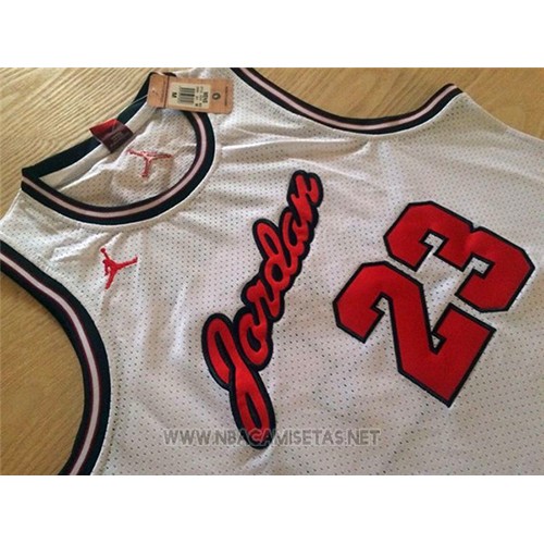 Camiseta Michael Jordan NO 23 Blanco